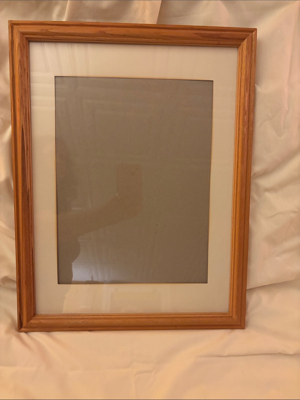 Wood Grain Photo Frame in Light Brown